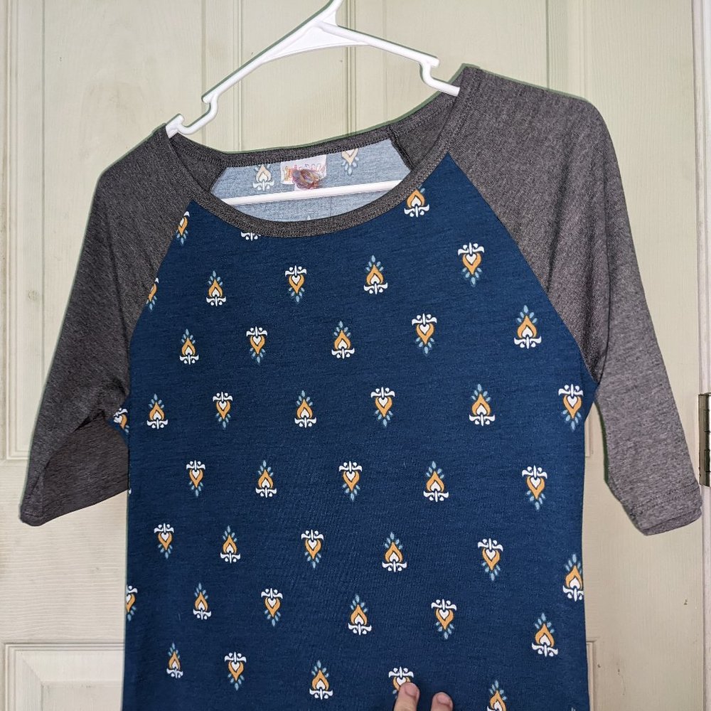 Lula Roe Campfire Print T-Shirt Dress